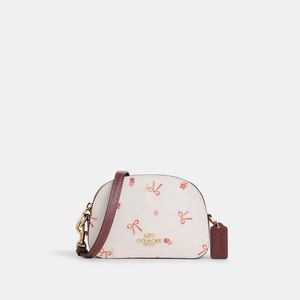 Coach Mini Serena Bow Print